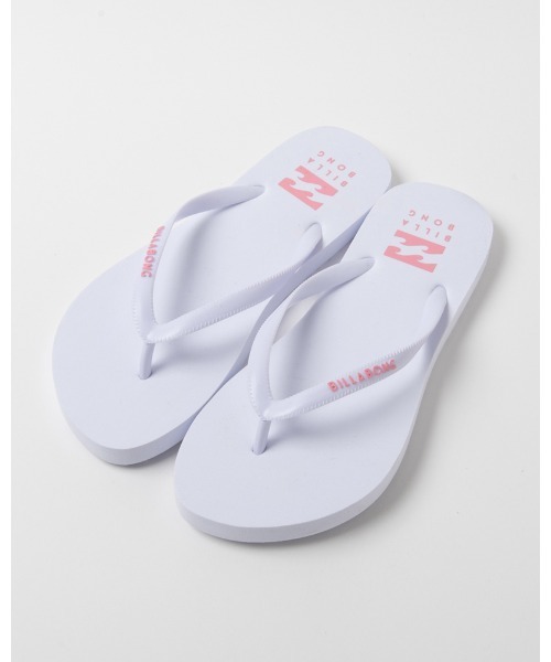 BILLABONG(ビラボン)の「BILLABONG レディース FLIP FLOPS サンダル 【2022年春夏モデル】/ビラボンビーサン(ビーチサンダル)(サンダル・レディース・ホワイト/ブラック/ピンク/ブルー・23cm/24cm)」の2枚目の写真