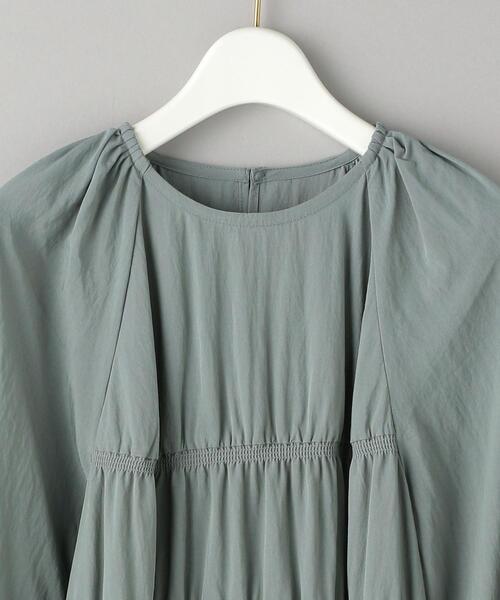 BEAUTY&YOUTH UNITED ARROWS（ビューティーアンドユースユナイテッドアローズ）の「BY シャーリング マキシワンピース（ワンピース・レディース・ブラック/ライム/イエロー・S/M）」の9枚目の写真