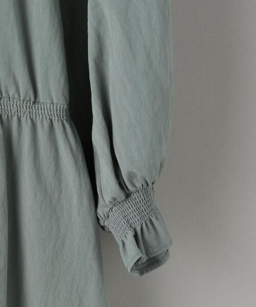 BEAUTY&YOUTH UNITED ARROWS（ビューティーアンドユースユナイテッドアローズ）の「BY シャーリング マキシワンピース（ワンピース・レディース・ブラック/ライム/イエロー・S/M）」の20枚目の写真