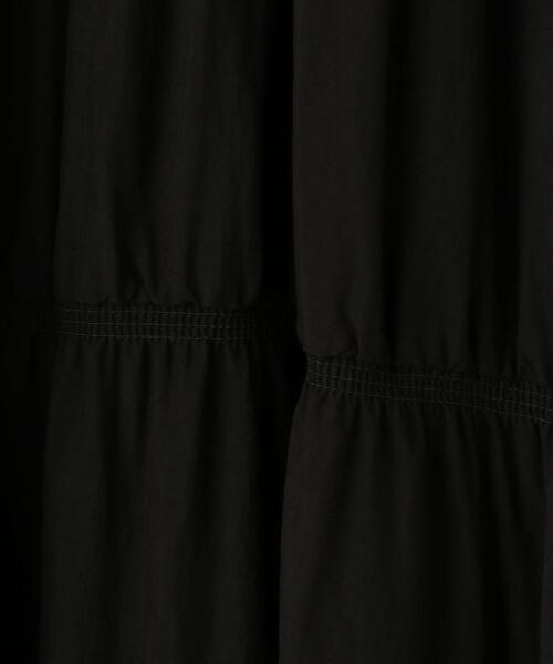 BEAUTY&YOUTH UNITED ARROWS(ビューティーアンドユースユナイテッドアローズ)の「BY シャーリング マキシワンピース(ワンピース・レディース・ブラック/ライム/イエロー・S/M)」の12枚目の写真