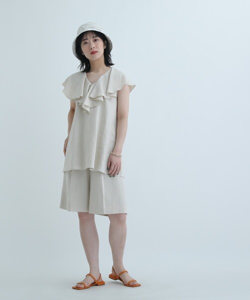 OPAQUE.CLIP（オペークドットクリップ）の「◆柄バケハ（ハット・レディース・ホワイト系3/ブラック系・00）」の7枚目の写真