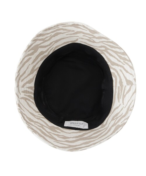 OPAQUE.CLIP（オペークドットクリップ）の「◆柄バケハ（ハット・レディース・ホワイト系3/ブラック系・00）」の4枚目の写真