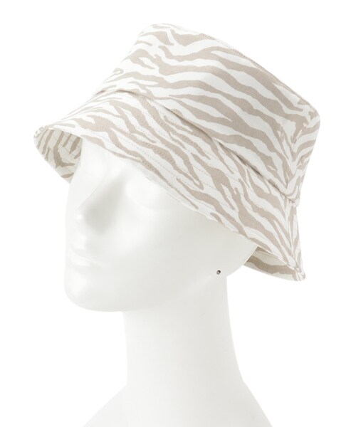 OPAQUE.CLIP（オペークドットクリップ）の「◆柄バケハ（ハット・レディース・ホワイト系3/ブラック系・00）」の10枚目の写真