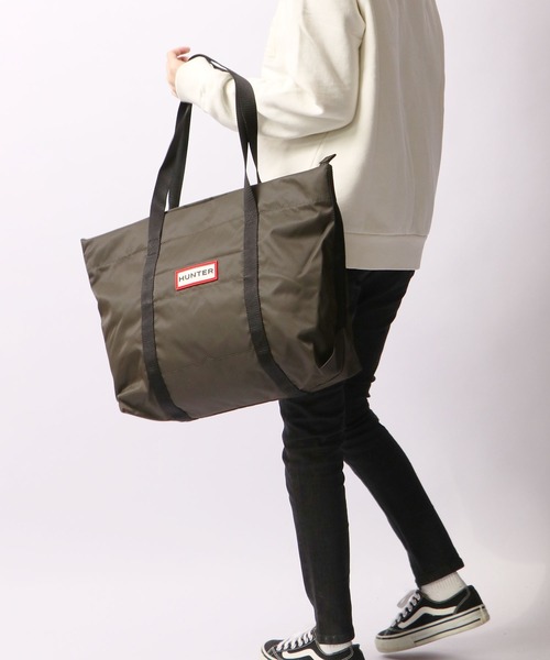 HUNTER(ハンター)の「トートバッグ(トートバッグ・メンズ・カーキ・FREE)」の1枚目の写真