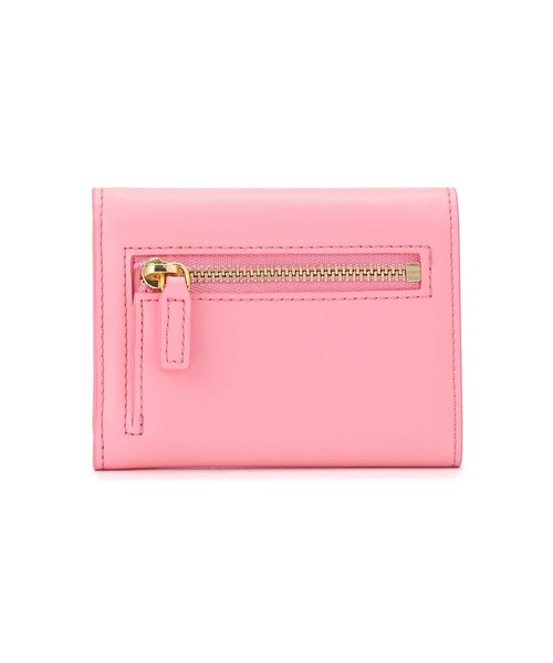 MCM パトリシア 三つ折りウォレット ピンク
