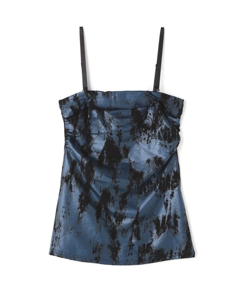 TORNADO MART（トルネードマート）の「【LADIES'】TORNADO MART∴クラウドフォイルキャミソール（キャミソール・レディース・ホワイト/ブラック・F）」の4枚目の写真