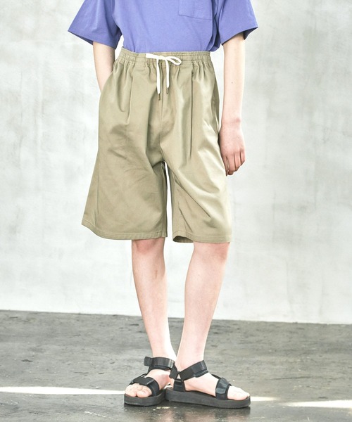 GLOBAL WORK(グローバルワーク)の「サマミエイージーショーツ/AND YUA ANY/269244(その他パンツ・キッズ・ブラック/ベージュ/グリーン・150cm/160cm)」の3枚目の写真