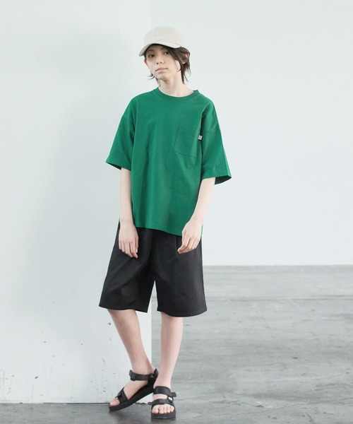 GLOBAL WORK(グローバルワーク)の「サマミエイージーショーツ/AND YUA ANY/269244(その他パンツ・キッズ・ブラック/ベージュ/グリーン・150cm/160cm)」の8枚目の写真