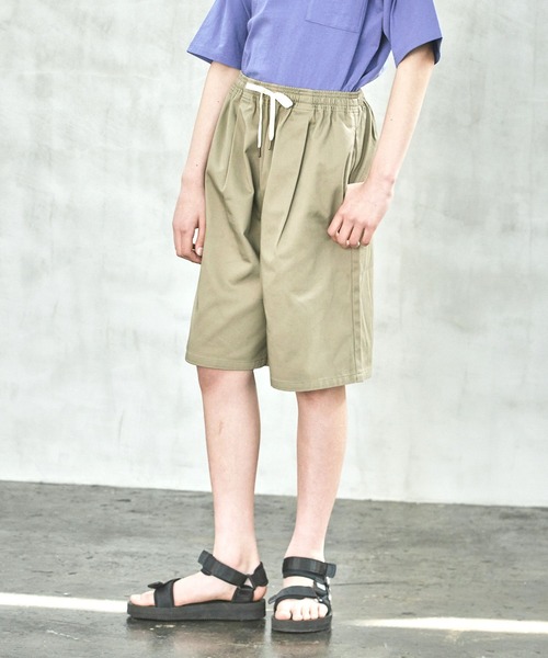 GLOBAL WORK(グローバルワーク)の「サマミエイージーショーツ/AND YUA ANY/269244(その他パンツ・キッズ・ブラック/ベージュ/グリーン・150cm/160cm)」の10枚目の写真