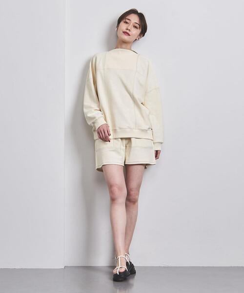 BASERANGE（ベースレンジ）の「＜BASERANGE＞COBBLE スウェット（スウェット・レディース・オフホワイト・XS）」の6枚目の写真