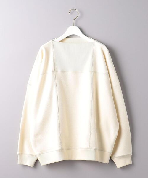 BASERANGE（ベースレンジ）の「＜BASERANGE＞COBBLE スウェット（スウェット・レディース・オフホワイト・XS）」の7枚目の写真