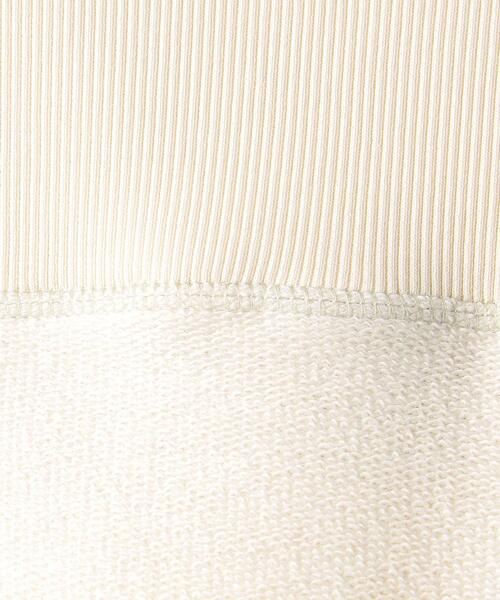 BASERANGE（ベースレンジ）の「＜BASERANGE＞COBBLE スウェット（スウェット・レディース・オフホワイト・XS）」の8枚目の写真