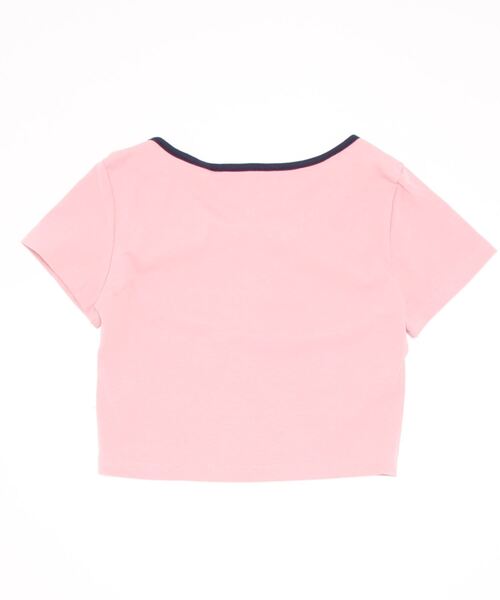 almo（アルモ）の「2WAYストラップネック MINI Tシャツ(TS)（Tシャツ/カットソー・レディース・イエロー/チャコールグレー/ピンク/ブルー・FREE）」の15枚目の写真