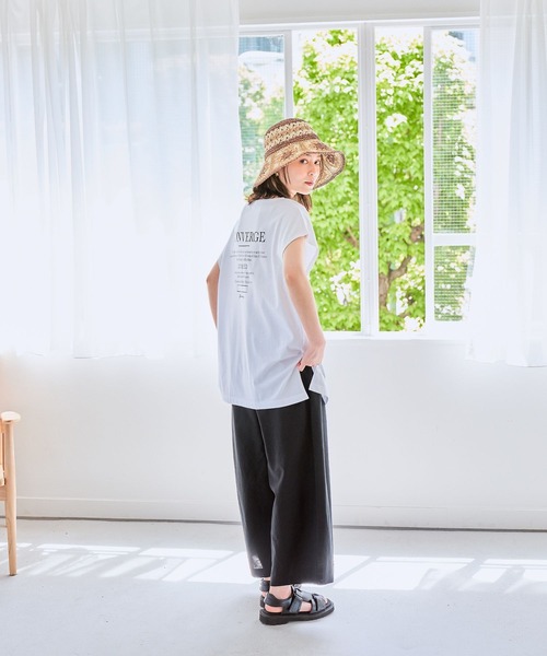 studio CLIP（スタディオクリップ）の「【撥水】ワイドパンツ（その他パンツ・レディース・ブラック/ベージュ/カーキ/その他1・MEDIUM/LARGE/X-LARGE/XX-LARGE/XXX-LARGE）」の8枚目の写真