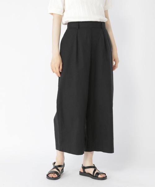 studio CLIP（スタディオクリップ）の「【撥水】ワイドパンツ（その他パンツ・レディース・ブラック/ベージュ/カーキ/その他1・MEDIUM/LARGE/X-LARGE/XX-LARGE/XXX-LARGE）」の14枚目の写真