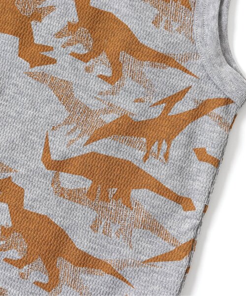 F.O.KIDS（エフオーキッズ）の「DINOSAUR タンクトップ（タンクトップ・キッズ・グレー/カーキ/オレンジ/ブルー・120/130/100/110/90/140/95/80）」の13枚目の写真