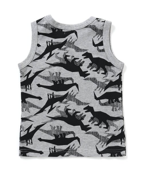 F.O.KIDS（エフオーキッズ）の「DINOSAUR タンクトップ（タンクトップ・キッズ・グレー/カーキ/オレンジ/ブルー・120/130/100/110/90/140/95/80）」の6枚目の写真