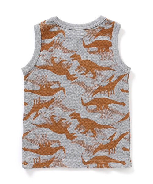 F.O.KIDS（エフオーキッズ）の「DINOSAUR タンクトップ（タンクトップ・キッズ・グレー/カーキ/オレンジ/ブルー・120/130/100/110/90/140/95/80）」の8枚目の写真