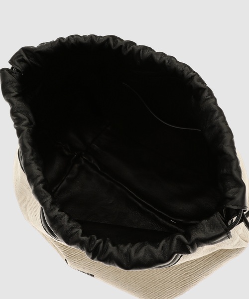 JIL SANDER（ジルサンダー）の「DRAWSTRING SM CROSSBODY（ショルダーバッグ・レディース・ホワイト系・U）」の5枚目の写真