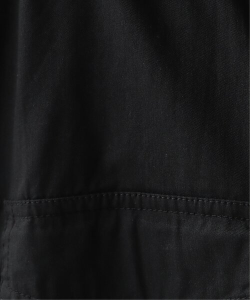 RAY CASSIN（レイカズン）の「ミリタリーノーカラーベスト（ベスト・レディース・ブラック/カーキ/キナリ・FREE）」の12枚目の写真