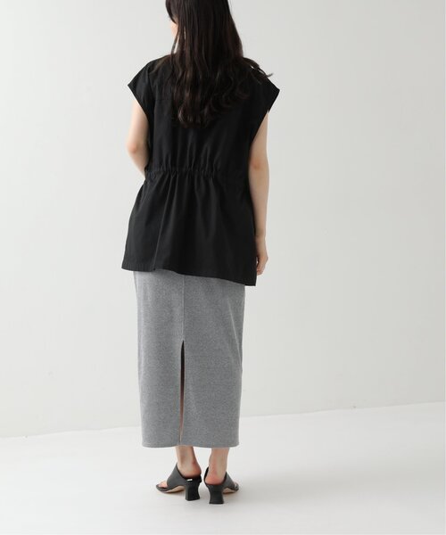 RAY CASSIN（レイカズン）の「ミリタリーノーカラーベスト（ベスト・レディース・ブラック/カーキ/キナリ・FREE）」の19枚目の写真