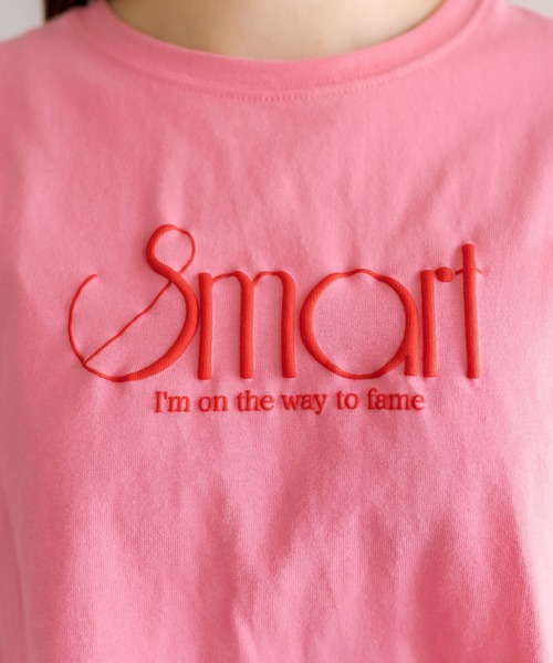 OLIVE des OLIVE（オリーブデオリーブ）の「コンパクトＴシャツ（Tシャツ/カットソー・レディース・オフホワイト/ピンク/オレンジ/ブラック・FREE）」の21枚目の写真