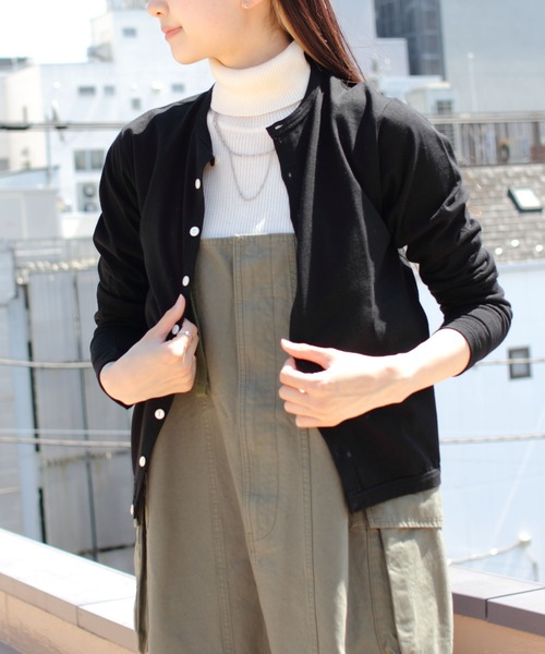 ORCIVAL オーシバル ノーカラーJKT カーディガン サイズ4 bee infinity_orcival-or-d0104fmw