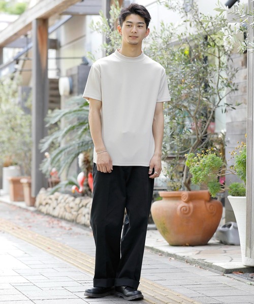 ADMIX/ATELIER SAB MEN(アドミックスアトリエサブメン)の「コットンツイル / カラー ワイドパンツ(スラックス・メンズ・ワインレッド/チャコールグレー/マスタード/グリーン/ブラック・52/48/50)」の10枚目の写真