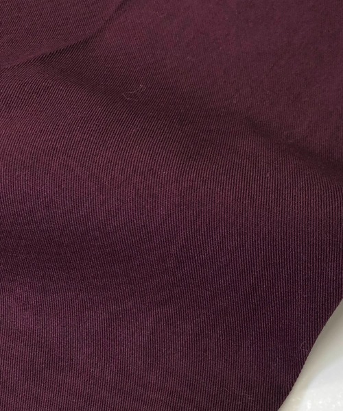 ADMIX/ATELIER SAB MEN(アドミックスアトリエサブメン)の「コットンツイル / カラー ワイドパンツ(スラックス・メンズ・ワインレッド/チャコールグレー/マスタード/グリーン/ブラック・52/48/50)」の9枚目の写真