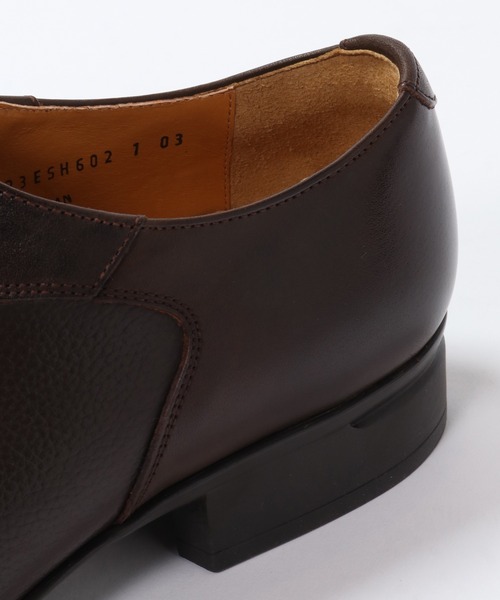 CROWDED CLOSET（クラウデッドクローゼット）の「ストレートチップ 内羽コンフォートビジネスシューズ（ドレスシューズ・メンズ・ブラック/ダークブラウン・02/03/01）」の12枚目の写真