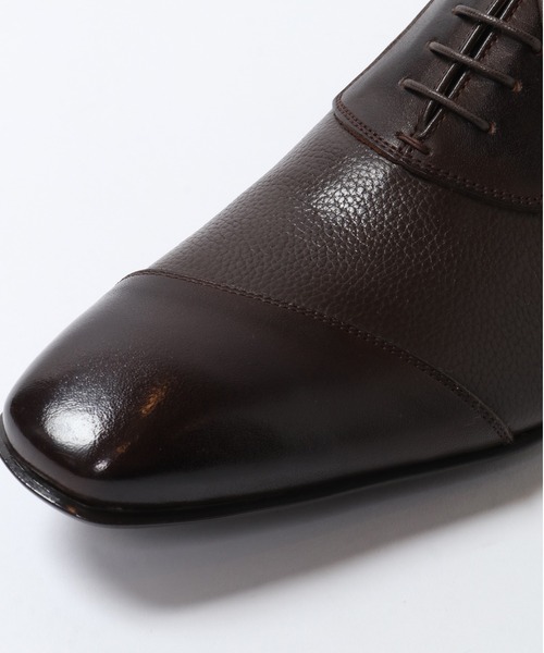CROWDED CLOSET（クラウデッドクローゼット）の「ストレートチップ 内羽コンフォートビジネスシューズ（ドレスシューズ・メンズ・ブラック/ダークブラウン・02/03/01）」の10枚目の写真