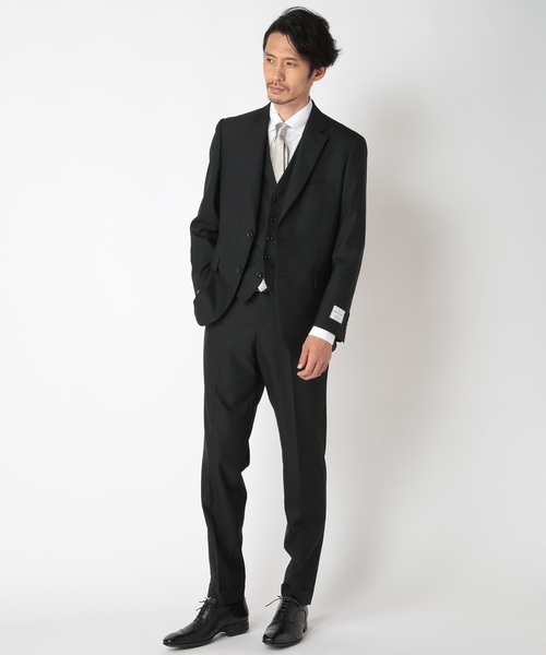 CROWDED CLOSET（クラウデッドクローゼット）の「ストレートチップ 内羽コンフォートビジネスシューズ（ドレスシューズ・メンズ・ブラック/ダークブラウン・02/03/01）」の6枚目の写真