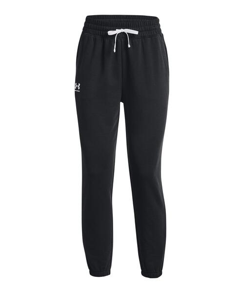 UNDER ARMOUR(アンダーアーマー)の「UAライバルテリー ジョガーパンツ(トレーニング/レディース)(その他パンツ・レディース・ブラック/グレー・M/S/L/XL)」の5枚目の写真