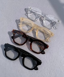 wee9s | volume frame glasses / ボリュームフレーム伊達眼鏡(メガネ)