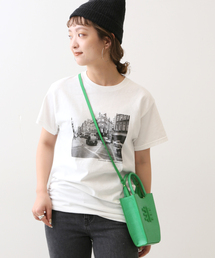 SLOBE IENA | SLOBE IENA フォトTシャツ【手洗い可】(Tシャツ/カットソー)