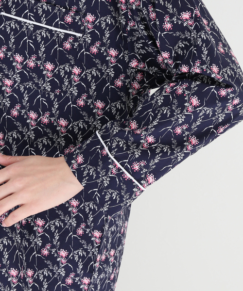 SLEEPY JONES（スリーピージョーンズ）の「【Sleepy Jones/スリーピージョーンズ】MARINA PAJAMA SET PINK BERR：パジャマセット（シャツ/ブラウス・レディース・ダークブルー・MEDIUM）」の19枚目の写真