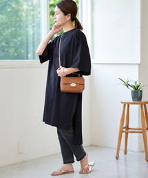 JOURNAL STANDARD | 《追加2》クリアジャージー クルーネックスリットチュニックプルオーバー(Tシャツ/カットソー)