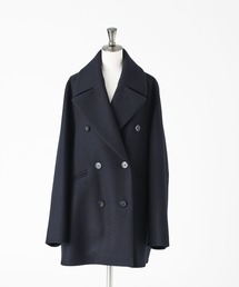 セール】DOUBLE BREASTED MID コート（ピーコート）｜MOUSSY（マウジー