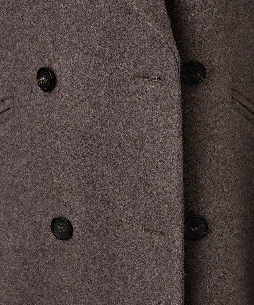 Chaos（カオス）の「Chaos(カオス)/◇金子綾さんYouTube紹介◇　スーペリアガロンコート（ピーコート・レディース・ブラック/モカ/ベージュ系その他/チャコール/ブラウン系その他・FREE）」の10枚目の写真