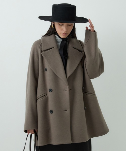 Chaos スーペリアガロンコート チャコール Chaos(カオス)/スーペリアガロンコート（ピーコート）｜Chaos