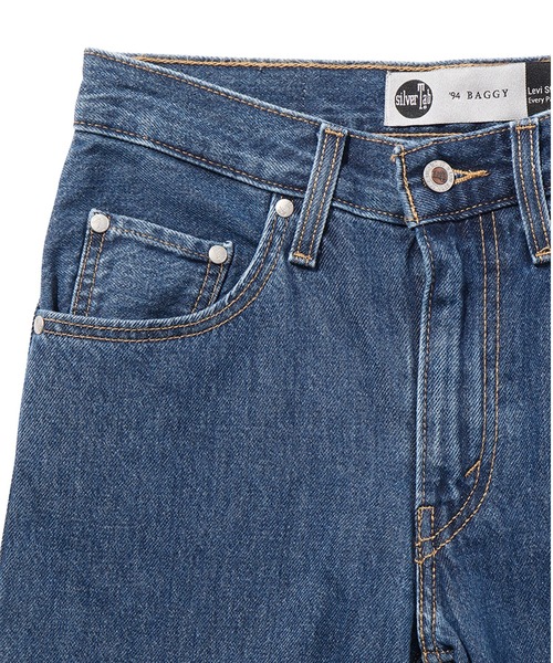 Levi's（リーバイス）の「Levi's/リーバイス SILVERTAB バギーデニム 94 BAGGY（デニムパンツ・レディース・インディゴブルー/ダークインディゴブルー/マルチ/ブラック/ライトブルー/ライトインディゴブルー/グレー・27inch/23inch/25inch/28inch/26inch/24inch）」の10枚目の写真