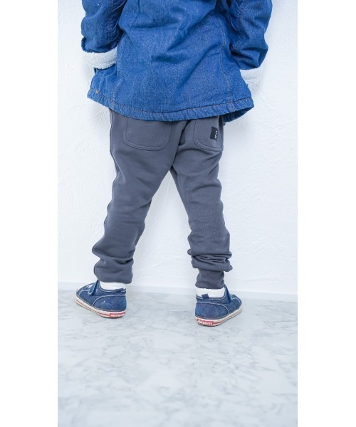 ZERO standerd（ゼロスタンダード）の「ゼロスタンダード リブロングパンツ（その他パンツ・キッズ・カーキ/ブラック/アイボリー/ブラウン/チャコールグレー・160cm/110cm/120cm/150cm/130cm/140cm）」の9枚目の写真