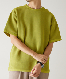 【半袖ニット+カットソーの2点セット】リサイクルニット Tシャツ