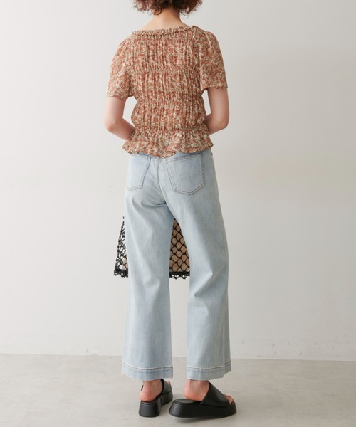 FREE'S MART(フリーズマート)の「【Sシリーズ対応】ベーシックワイドデニム(デニムパンツ・レディース・ダークネイビー/ブルー系その他3/インディゴブルー・MEDIUM/X-SMALL/SMALL)」の17枚目の写真