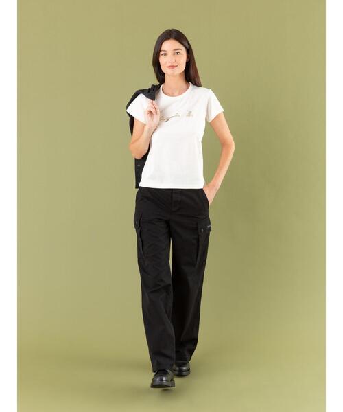 agnes b.(アニエスベー)の「UP46 PANTALON パンツ(カーゴパンツ・レディース・ブラック・36/42/40/38)」の9枚目の写真