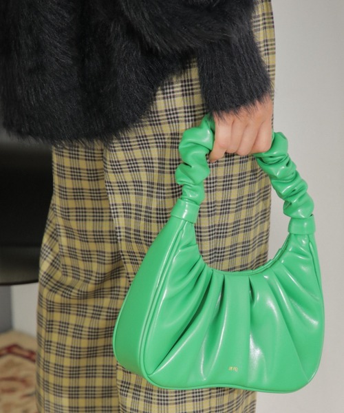 JW PEI（ジェイダブリューペイ）の「(JW PEI)ワンハンドルバッグ（ショルダーバッグ・レディース・ブラック/ホワイト/パープル/ブルー/グリーン/レッド・FREE）」の4枚目の写真