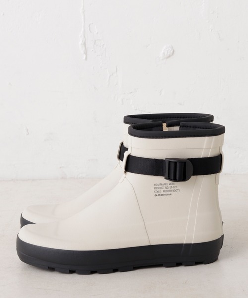MoonStar(ムーンスター)の「【MOONSTAR/ムーンスター/810s】MARKE MODI(レインシューズ・レディース・ホワイト/チャコールグレー・24/25/23/26/27)」の5枚目の写真