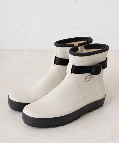 MoonStar(ムーンスター)の「【MOONSTAR/ムーンスター/810s】MARKE MODI(レインシューズ・レディース・ホワイト/チャコールグレー・24/25/23/26/27)」の3枚目の写真