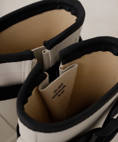 MoonStar(ムーンスター)の「【MOONSTAR/ムーンスター/810s】MARKE MODI(レインシューズ・レディース・ホワイト/チャコールグレー・24/25/23/26/27)」の7枚目の写真