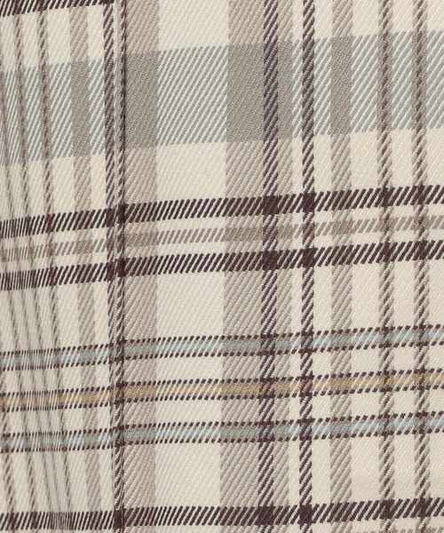 LEPSIM（レプシィム）の「【6つの嬉しい機能付き】ハタラク7DAYSチェックストレートパンツ 2022冬　288384（スラックス・レディース・グリーン/ブラウン/グレイッシュベージュ・MEDIUM/LARGE/SMALL/X-SMALL/X-LARGE）」の5枚目の写真